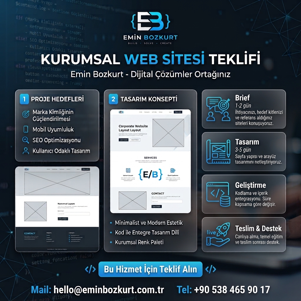 Kurumsal Web Sitesi